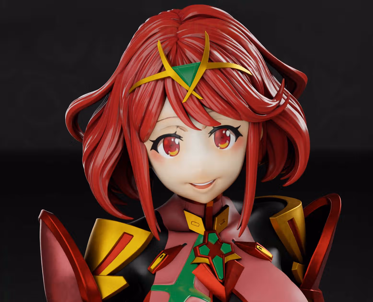 Pyra Homura Statue | Xenoblade Fan Art by Gr8Tech SFW,NSFW 3d printed statue,nsfw statue,Pyra Homura statue,Xenoblade statue,3d printed figure,3d printed