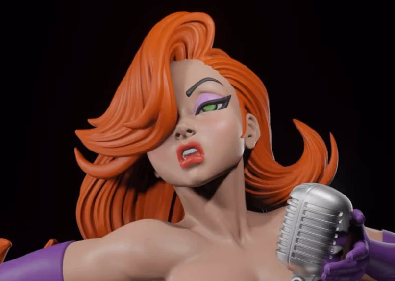 Jessica Rabbit Statue | Roger Rabbit Fan Art by Digital Dark SFW,NSFW,Futa futa statue,3d printed,nsfw statue,Jessica Rabbit Statue,3d printed figure,3d printed,Roger Rabbit Statue,futa figurines,futanari figurines,futanari statue
