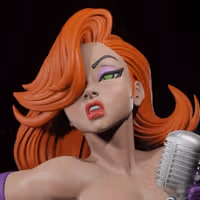 Jessica Rabbit Statue | Roger Rabbit Fan Art by Digital Dark SFW,NSFW,Futa futa statue,3d printed,nsfw statue,Jessica Rabbit Statue,3d printed figure,3d printed,Roger Rabbit Statue,futa figurines,futanari figurines,futanari statue