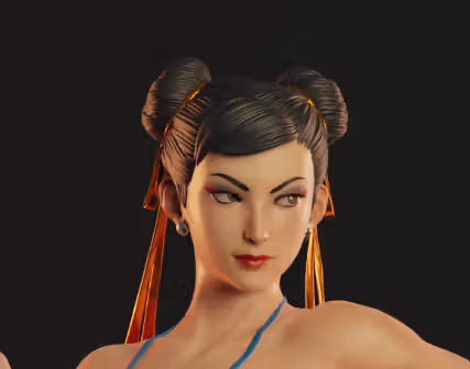 Chun-Li Bikini v2 Statue | Street Fighter Fan Art by Abe3D SFW,NSFW 3d printed statue,Chun-Li Bikini statue,street fighter statue,3d printed figure,3d printed,nsfw statue