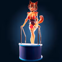 Statue Polt Kobold Monster Girl | Monster Musume Fan art par Officer Rhu SFW,NSFW,Futa 3d printed,Polt Kobold statue,futa statue,Monster Musume statue,furry statue,nsfw statue,futa figurines,futanari figurines,futanari statue