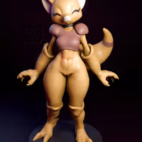 Statua Abra Furry | Pokémon Fan Art di mowmaw NSFW,Futa 3d printed,Abra statue,futa statue,Pokémon statue,furry statue,nsfw statue,futa figurines,futanari figurines,futanari statue