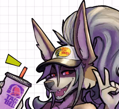 Wolf Furry Girl Sticker | Original Vinyl Sticker NSFW furry sticker,nsfw sticker,stickers,wolf furry