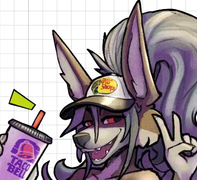 Wolf Furry Girl Sticker | Original Vinyl Sticker NSFW furry sticker,nsfw sticker,stickers,wolf furry