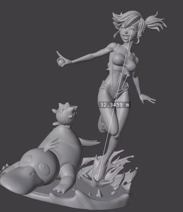 Bundle 6 Miniature Pack Nessa, Jessie, Amy Rose, Misty, Elza, Daisy NSFW 3d printed miniature,3d printed,miniature,sfw miniature,Nessa statue,Jessie statue,Amy Rose statue