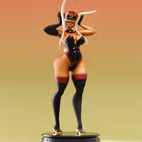 Statua Mirko | My Hero Academia Fan art di Tarsis SFW,NSFW 3d printed,3d printed statue,My Hero Academia Statue,Mirko statue,3d printed figure,sfw statue,nsfw statue