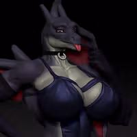 Thicc Charizard Statue | Pokemon Fan Art by MorganMorningstar SFW,NSFW,Futa 3d printed statue,3d printed,3d printed figure,Charizard Statue,Pokemon Statue,futa statue,futa figurines,futanari figurines,futanari statue,nsfw statue
