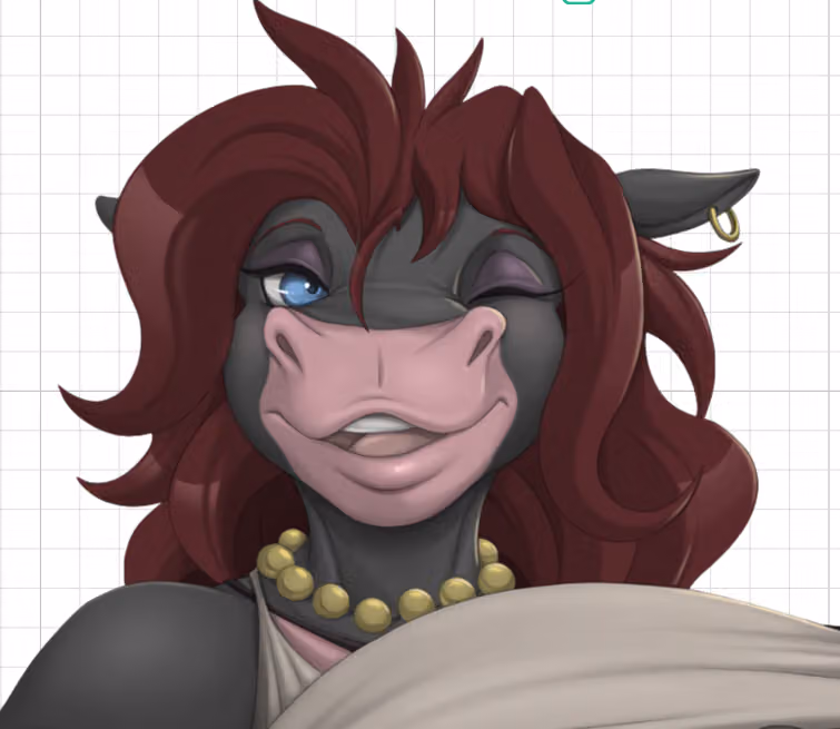 Cowgirl Furry Sticker | Original Vinyl Sticker SFW,NSFW,Futa furry sticker,nsfw sticker,futanari sticker,Cowgirl sticker,original sticker,futa sticker
