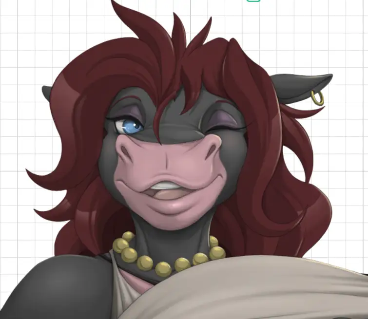 Cowgirl Furry Sticker | Original Vinyl Sticker SFW,NSFW,Futa furry sticker,nsfw sticker,futanari sticker,Cowgirl sticker,original sticker,futa sticker