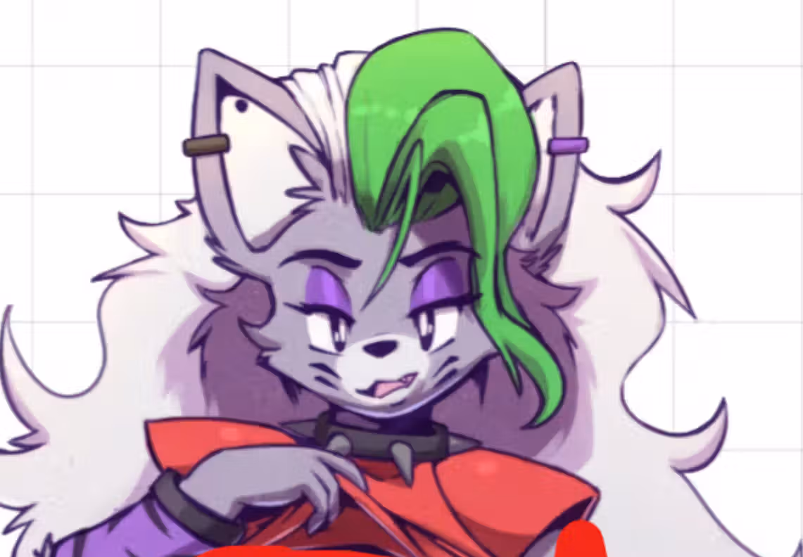 Roxanne Nsfw v5 Sticker | Five Nights at Freddy's Vinyl Sticker NSFW furry sticker,stickers,roxanne sticker,nsfw sticker,Nights at Freddy's