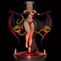 Statua Cloud of Darkness | Final Fantasy Fan art di Momoji3d SFW,NSFW 3d printed statue,3d printed,nsfw statue,Final Fantasy statue,Cloud of Darkness statue