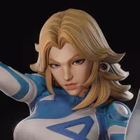 Sue Storm Statue | Marvel Fanart von Freyas Fantasys SFW,NSFW,Futa 3d printed statue,3d printed,3d printed figure,Sue Storm Statue,Marvel Statue,nsfw statue,futa figurines,futanari figurines,futanari statue,futa statue