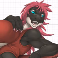 Lifeguard Orca Furry Sticker | Original Vinyl Sticker SFW,NSFW,Futa furry sticker,nsfw sticker,futanari sticker,Lifeguard Orca sticker,original sticker,futa sticker