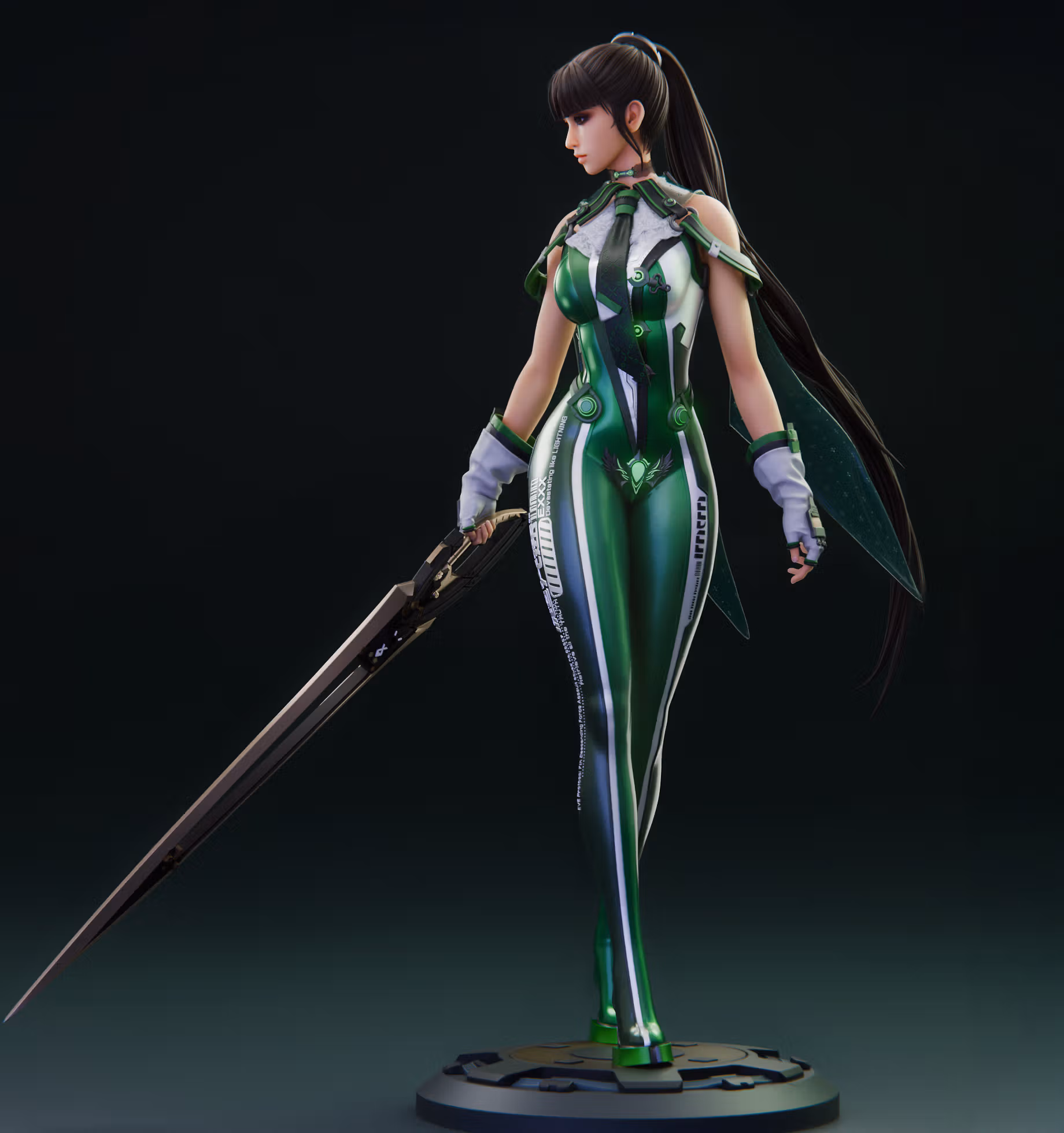 Eve Statue | Stellar Blade Fan Art by Bulkamancer SFW 3d printed statue,3d printed,Eve Statue,3d printed figure,Stellar Blade statue