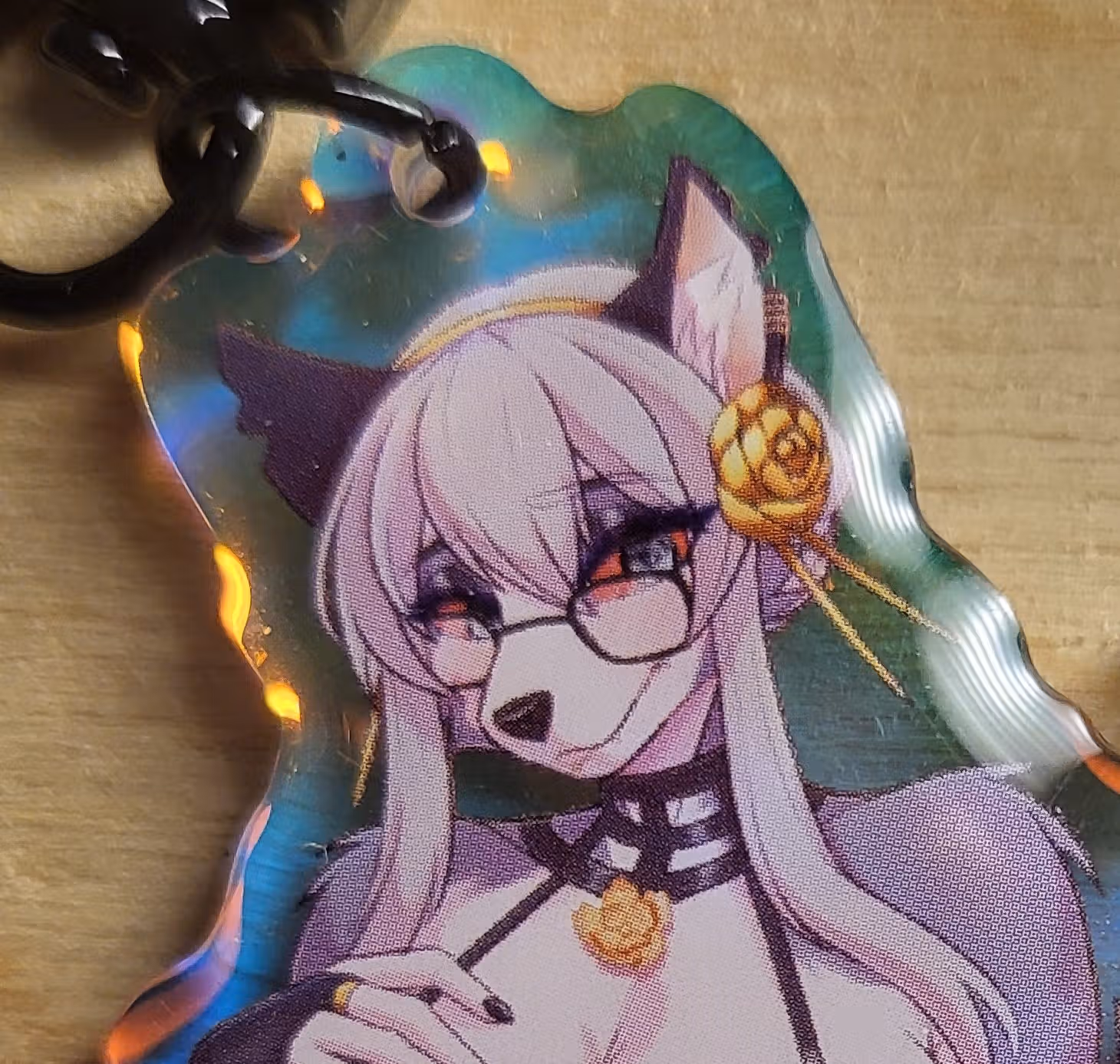 Loona Assasin Keychain | Helluva Boss Acrylic Keychain SFW And NSFW loona nsfw,loona keychain,furry keychain,SFW keychain,Helluva Boss,nsfw keychain