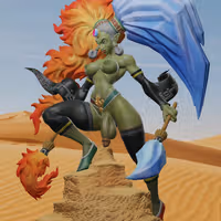 Twinrova Statue | The Legend of Zelda Fan Art by Freyas Fantasys SFW,NSFW,Futa 3d printed statue,3d printed,nsfw statue,futa statue,Twinrova Statue,The Legend of Zelda Statue,futa figurines,futanari figurines,futanari statue