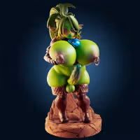 Statue Goblin Girl Big Boobs | Monster Girl Fan art par Officer Rhu SFW,NSFW,Futa 3d printed statue,3d printed,3d printed figure,Goblin Girl Statue,Monster Girl Statue,nsfw statue,futa statue,futa figurines,futanari figurines,futanari statue