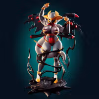 Statue Giratina Muscle Mommy | Pokemon Fan art par Officer Rhu SFW,NSFW,Futa 3d printed,Giratina statue,futa statue,pokemon statue,furry statue,nsfw statue,futa figurines,futanari figurines,futanari statue