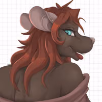 Murine Big Ass Furry Sticker | Original Vinyl Sticker SFW,NSFW,Futa furry sticker,nsfw sticker,futanari sticker,Murine sticker,original sticker,futa sticker
