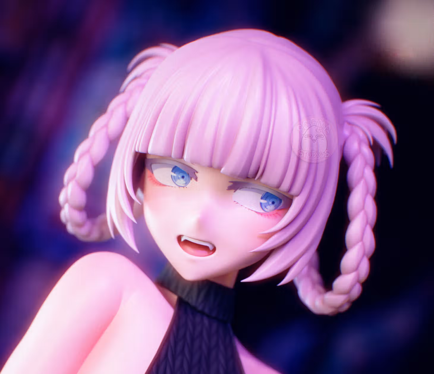 Nazuna Statue | Call of the Night Fan Art by EggmaStudios SFW,NSFW 3d printed statue,3d printed,3d printed figure,Nazuna Statue,Call of the Night Statue,nsfw statue