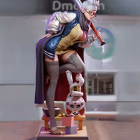 Seiko Ayase Statue | Dandadan Fan Art by 3Dmoonn SFW,NSFW 3d printed,3d printed statue,Seiko Ayase Statue,Dandadan statue,nsfw statue
