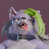 Figura Roxanne | Five Nights at Freddy's Fanart autorstwa NaughtyVault NSFW 3d printed,3d printed statue,Roxanne Statue ,Nights at Freddy's statue,nsfw statue,furry statue
