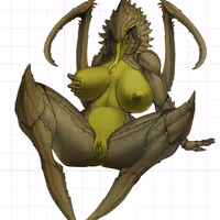 Adesivo Terminid NSFW Furry Girl | Helldivers Adesivo in vinile NSFW stickers,Helldivers sticker,Terminid sticker,furry sticker,nsfw sticker