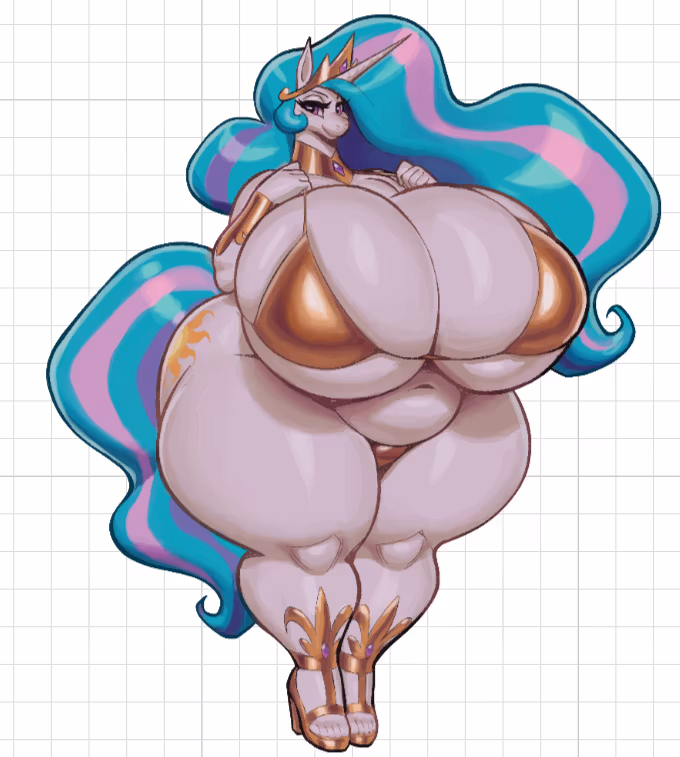 Princess Celestia V1 Furry Sticker | My Little Pony Vinyl Sticker SFW furry sticker,sfw sticker,stickers,Princess Celestia,mlp sticker,My Little Pony sticker