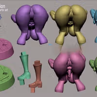 Himiko Toga Twerking Statue | My Hero Academia Fan Art by Digital Dark NSFW,Futa 3d printed statue,3d printed,nsfw statue,futa statue,futa figurines,futanari figurines,futanari statue,3d printed figure,Himiko Toga Statue,My Hero Academia Statue