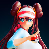 Rosa Trainer Bicycle Statue | Pokemon Fan Art by Officer Rhu SFW,NSFW,Futa 3d printed statue,3d printed,3d printed figure,Rosa Trainer Statue,Pokemon Statue,futa statue,futa figurines,futanari figurines,futanari statue,nsfw statue