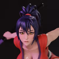 Chifusa Manyuu Statue | Mahou Kaiju Fanart von Momoji3d SFW,NSFW 3d printed,3d printed statue,nsfw statue,Chifusa Manyuu statue,Mahou Kaiju statue