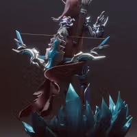 Statua Sylvanas Windrunner | World of Warcraft Fan art di Bulkamancer SFW 3d printed statue,3d printed,Sylvanas Windrunner Statue,3d printed figure,World of Warcraft