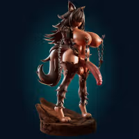 Werewolf Muscle Mommy Statue | Monster Girl Fan Art by Officer Rhu SFW,NSFW,Futa 3d printed statue,3d printed,3d printed figure,Werewolf Muscle Mommy Statue,Monster Girl Statue,futa statue,futa figurines,futanari figurines,futanari statue,nsfw statue,furry statue
