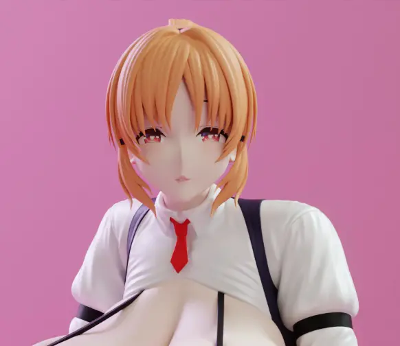 Bartender Girl Statue | Original Fanart von KiTNo SFW,NSFW 3d printed statue,3d printed figure,nsfw statue,Original statue,Bartender Girl statue