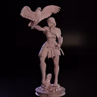 Statue Kassandra | Assassin's Creed Fan art par Momoji3d SFW,NSFW 3d printed statue,3d printed,nsfw statue,3d printed figure,Kassandra Statue,Assassin's Creed Statue