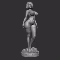 2B NieR Statue | NieR: Automata Fan Art by Officer Rhu SFW,NSFW,Futa 3d printed statue,3d printed,nsfw statue,futa statue,2b statue,Nier Automata statue,futa figurines,futanari figurines,futanari statue