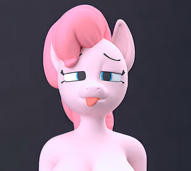 Pinkie Pie Futa Statue | My Little Pony Fan Art by FutaFantasy Futa 3d printed statue,3d printed,nsfw statue,3d printed figure,Pinkie Pie Statue,futa statue,futa figurines,futanari figurines,futanari statue,My Little Pony statue