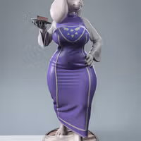 Toriel Goat Statue | Undertale Fan Art by Anyonensfw SFW,NSFW 3d printed,3d printed statue,nsfw statue,Toriel Goat Statue,Undertale Statue