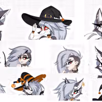 Loona Mega Pack Sticker | Helluva Boss Vinyl Sticker SFW,NSFW furry sticker,sticker pack,nsfw sticker,loona sticker,Helluva Boss sticker,Halloween sticker