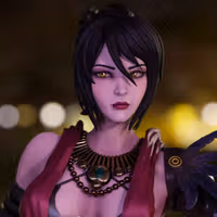 Estatua Morrigan | Dragon Age Fan art por Momoji3d SFW,NSFW 3d printed,3d printed statue,nsfw statue,Morrigan statue,Dragon Age statue