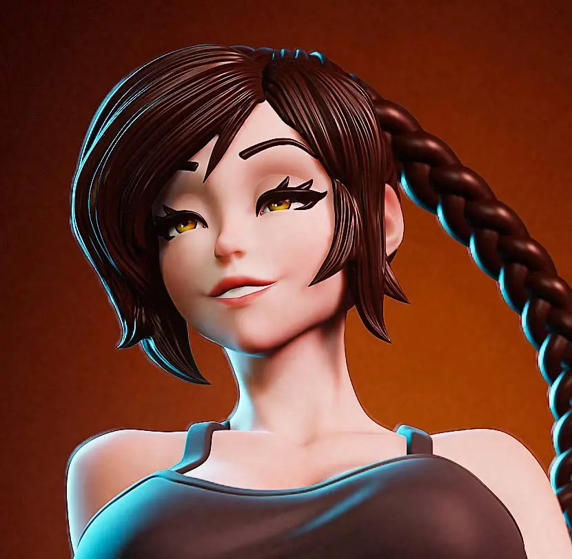 Ty Lee Statue | Avatar Last Airbender Fan Art by PEACHFIGURE SFW,NSFW 3d printed statue,3d printed,nsfw statue,3d printed figure,Ty Lee statue,Avatar Last Airbender statue