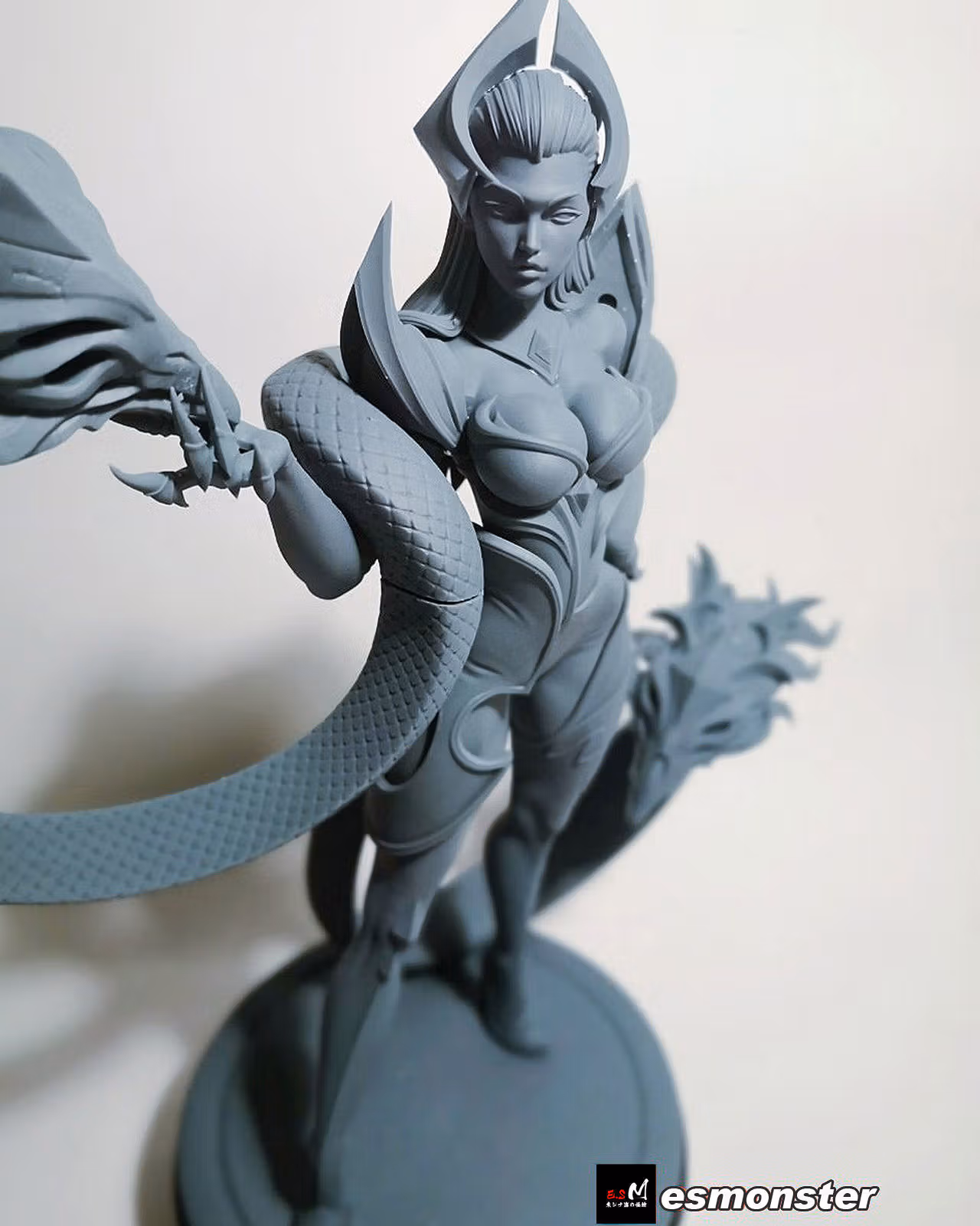 Statue Coven Evelynn | League of Legends Fan art par E.S Monster SFW 3d printed statue,3d printed,nsfw statue,3d printed figure,Coven Evelynn Statue,League of Legends Statue
