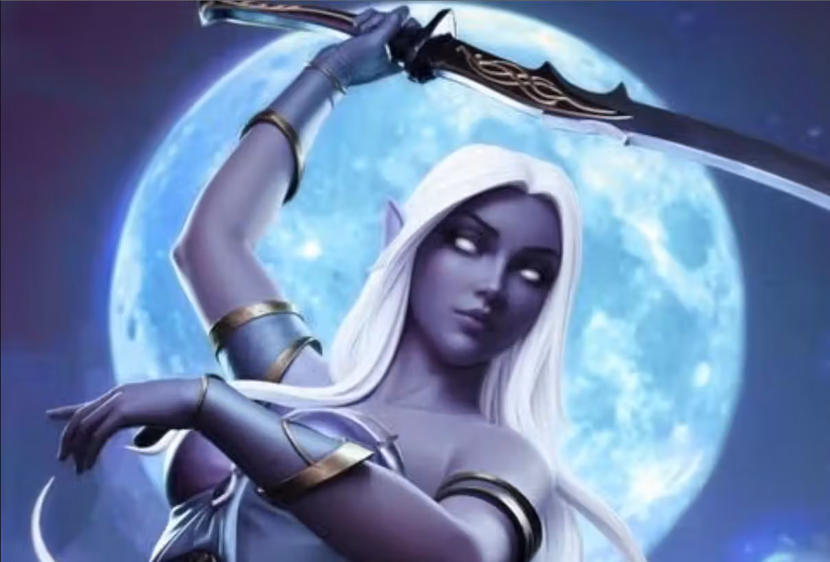 Eilistraee Forgotten Realms Statue | DnD Fan Art by Bulkamancer SFW 3d printed statue,3d printed,Eilistraee Forgotten Realms Statue ,3d printed figure,dnd statue