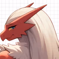 Naklejka Blaziken Sit Furry Girl | Pokemon Naklejka winylowa NSFW furry sticker,sfw sticker,stickers,blaziken,pokemon sticker