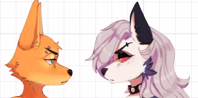Loona and Diane Foxington Sticker | Helluva Boss Vinyl Sticker NSFW loona nsfw,loona sticker,furry sticker,NSFW stickers,Helluva Boss,diane foxington sticker,diane foxington nsfw,The Bad Guys