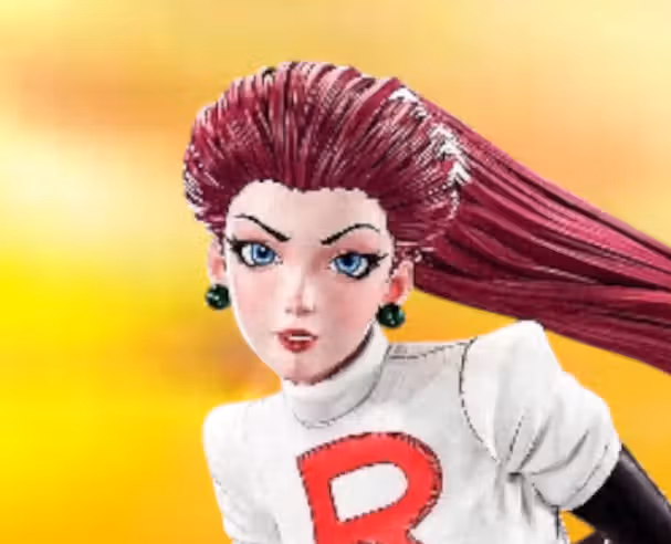 Jessie Statue | Pokemon Fan Art by PEACHFIGURE SFW,NSFW 3d printed statue,3d printed,nsfw statue,3d printed figure,Jessie statue,Pokemon statue