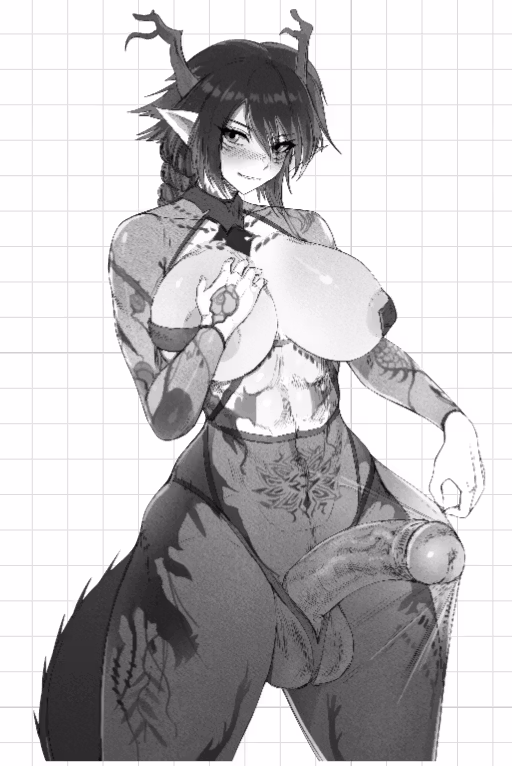 Kaelyx Hellfaun Futa Sticker | Original Futanari Stickers Ecchi Cartoon Futa futanari sticker,futa sticker,Kaelyx Hellfaun sticker,nsfw sticker