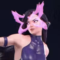 Psylocke Statue | Marvel Fan Art by PEACHFIGURE SFW,NSFW 3d printed statue,3d printed,nsfw statue,3d printed figure,Psylocke statue,Marvel statue