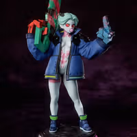 Figura Rebecca | Cyberpunk Edgerunners Fanart autorstwa Gatsu SFW,NSFW,Futa 3d printed statue,3d printed,nsfw statue,futa statue,Rebecca Statue,Cyberpunk Edgerunners statue,futa figurines,futanari figurines,futanari statue,furry statue