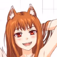 Holo V2 NSFW Sticker | Spice and Wolf Vinyl Sticker NSFW furry sticker,Holo sticker,spice and wolf ,stickers,nsfw sticker